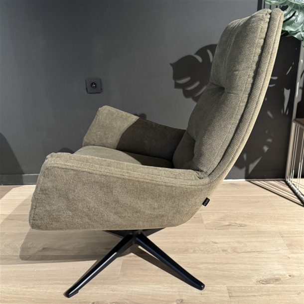 Flexlux Moro fauteuil in stof (met voetbank) - 2